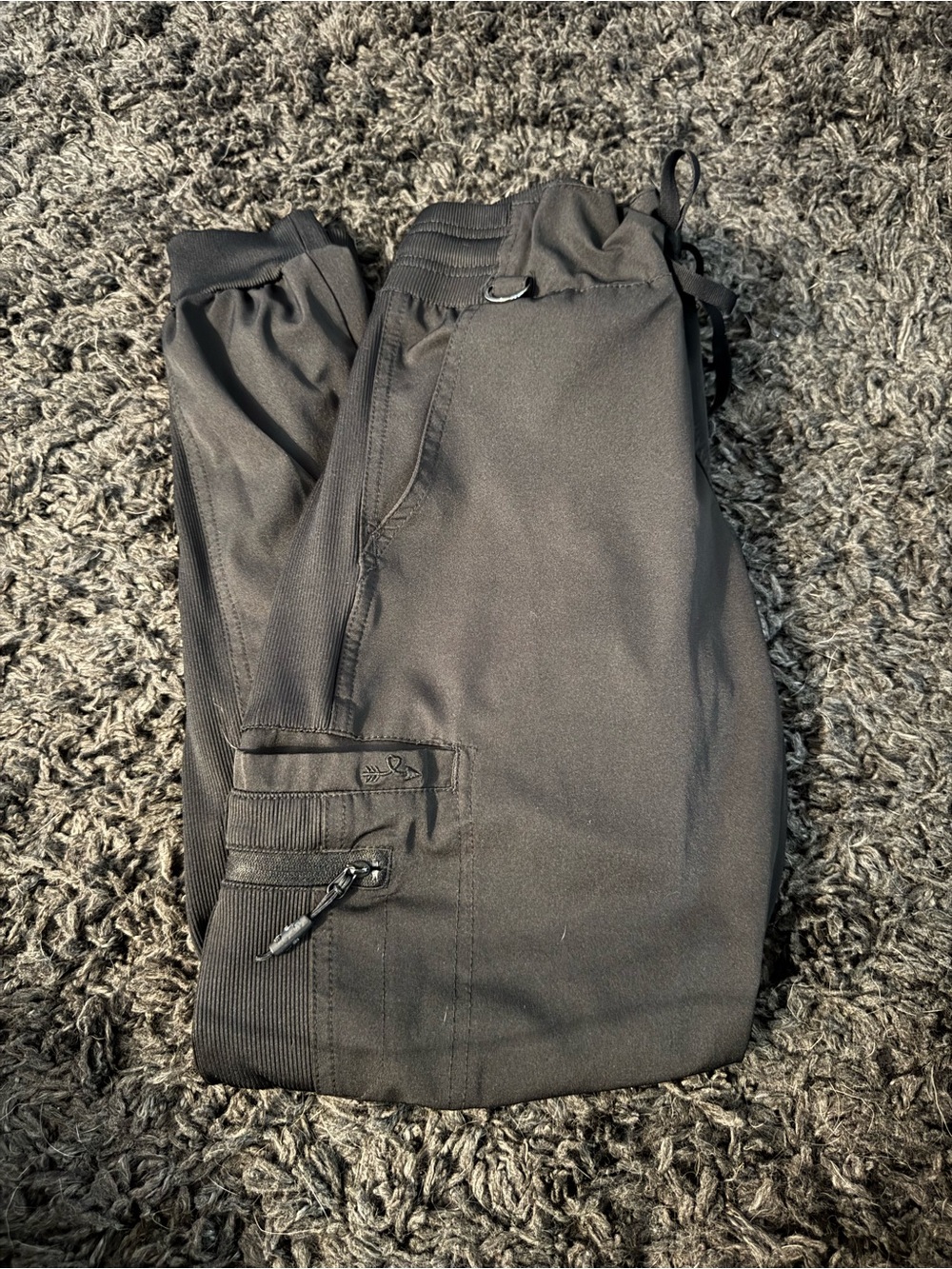 Black Women's Black Scrub Pants